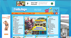 Desktop Screenshot of cadajogo.com